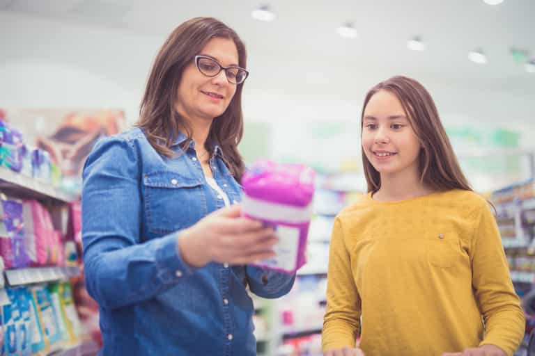 All you need for a ‘time of the month’ kit your teen will thank you for All you need for a ‘time of the month’ kit your teen will thank you for