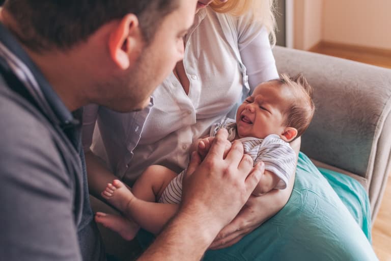 Newborn hack: Specialist reveals quick way to soothe a fussy baby and parents say ‘it works’ Newborn hack: Specialist reveals quick way to soothe a fussy baby and parents say ‘it works’