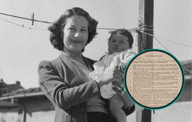 No fruit and no touching books – a bizarre 1940s list of advice for new mothers No fruit and no touching books – a bizarre 1940s list of advice for new mothers